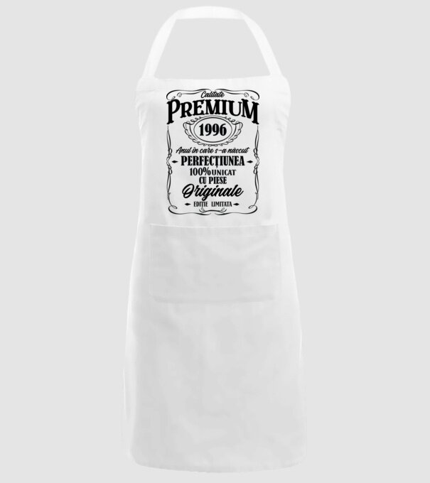 calitate premium -1996 - anul în care s-a născut - perfecțiunea - 100% unicat, cu piese originale, ediție limitată model alb pe tricou