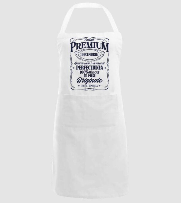 calitate premium -decembrie- anul în care s-a născut - perfecțiunea - 100% unicat, cu piese originale, ediție limitată model alb pe tricou