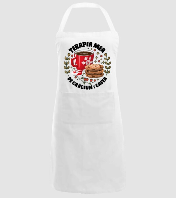Cană de cafea de Crăciun model alb pe tricou