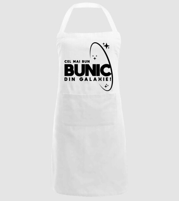 Cel mai bun bunic din Galaxie! model alb pe tricou