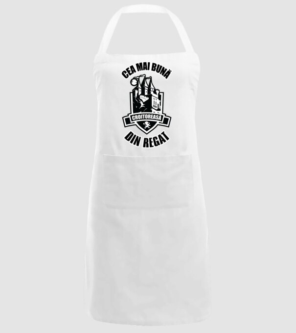 Cea mai bună croitoreasă din regat model alb pe tricou