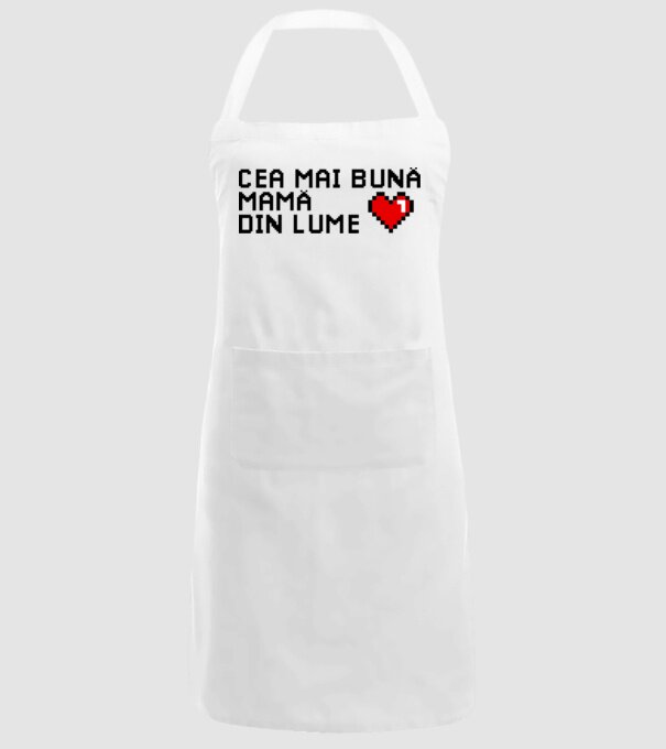 cea mai bună mamă din lume model alb pe tricou