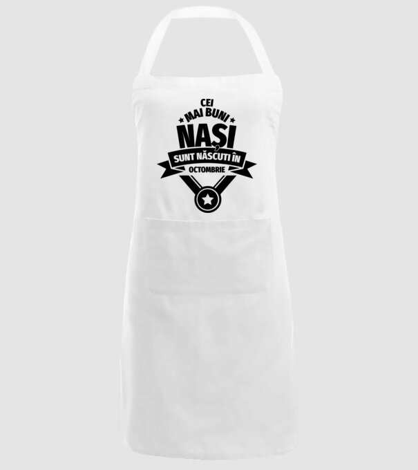 Cei mai buni nași sunt născuți în octombrie. model alb pe tricou
