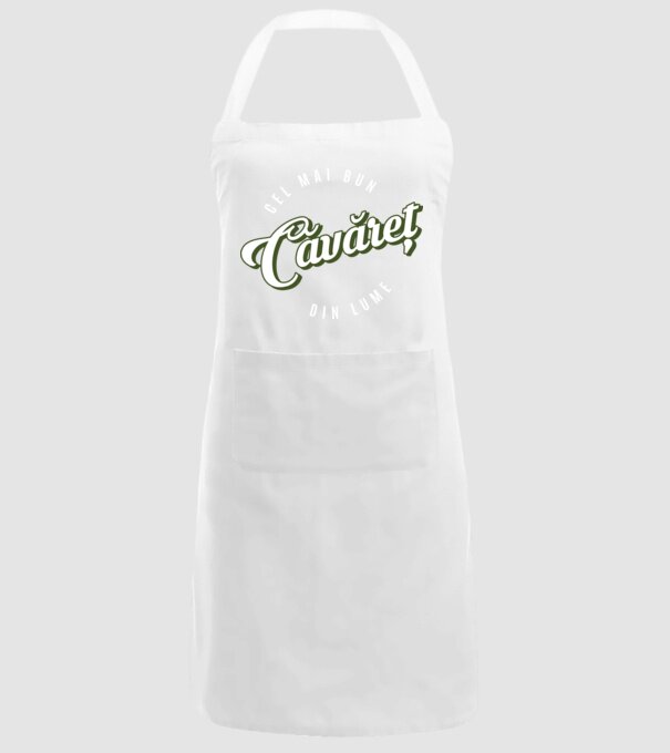 Cel mai bun Căvăret din lume model alb pe tricou