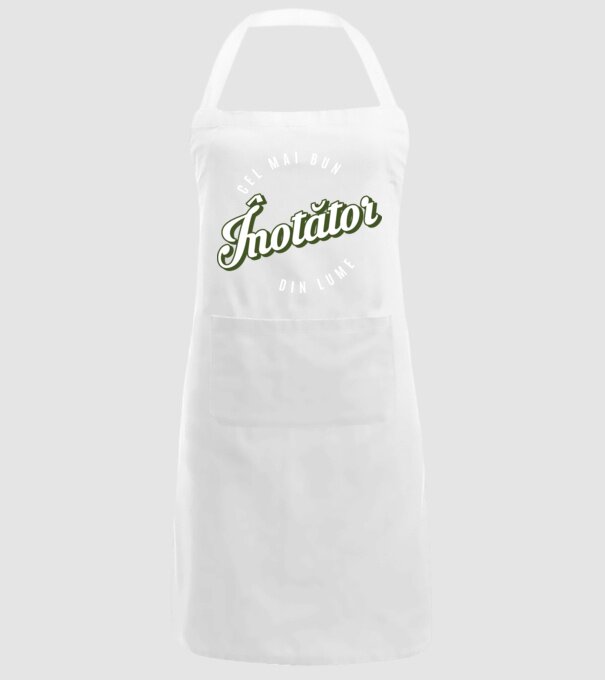 Cel mai bun înotător din lume model alb pe tricou