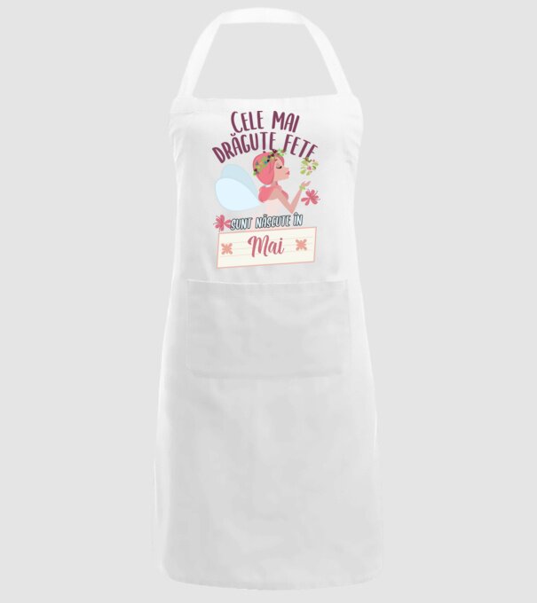 Cele mai drăguțe fete sunt născute în mai. model alb pe tricou
