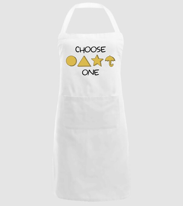 choose one squid game model alb pe tricou