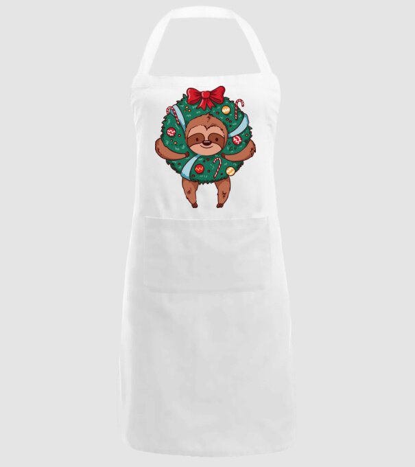 Christmas model alb pe tricou