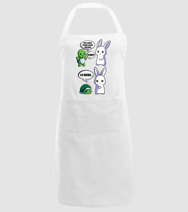 cine ajunge primul acasă câștigă! - start! - la naiba... model alb pe tricou