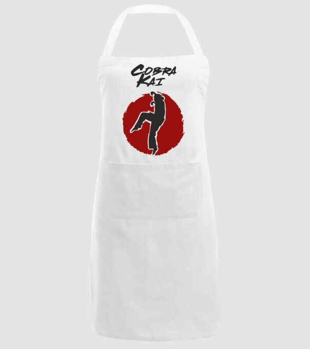 cobra kai larusso model alb pe tricou
