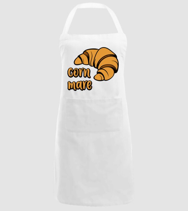 corn mare model alb pe tricou