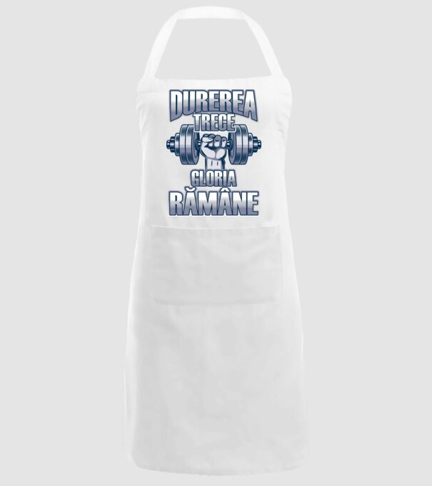 Durerea trece, gloria rămân model alb pe tricou