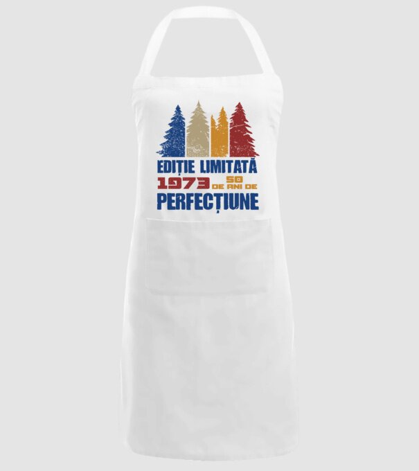 Ediție limitată 1973 - 50 de ani de perfecțiune model alb pe tricou