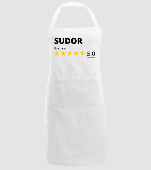 Evaluare - SUDOR model alb pe tricou