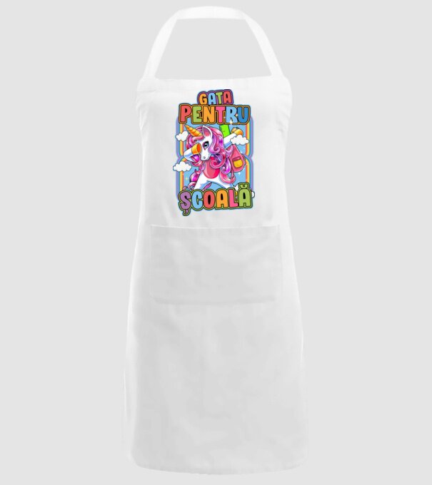 Gata pentru școală D1947707 model alb pe tricou