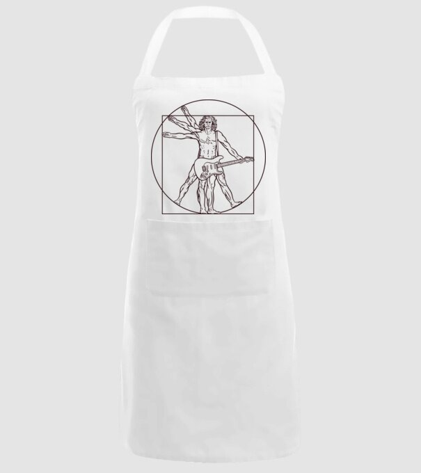 Guitar player model alb pe tricou