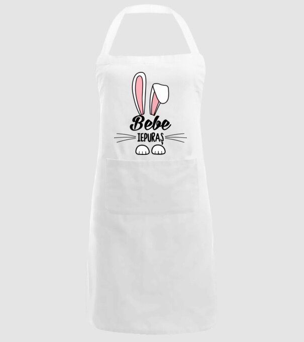 iepuraș bebe model alb pe tricou