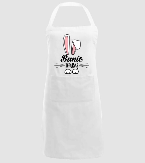 iepuraș bunic model alb pe tricou