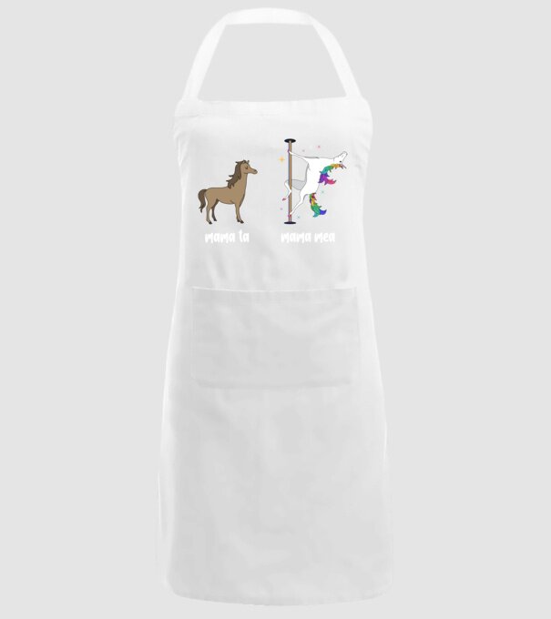 mama ta - mama mea model alb pe tricou