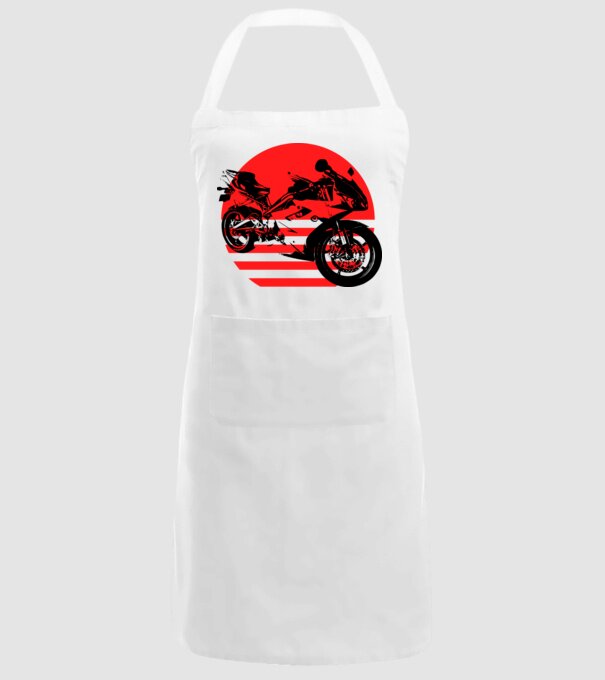 Katana model alb pe tricou