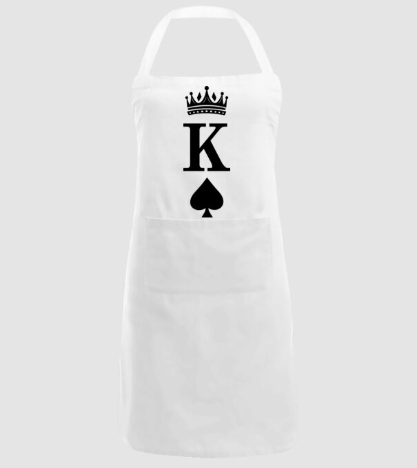 King model alb pe tricou