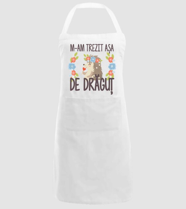M-am trezit așa de drăguț model alb pe tricou