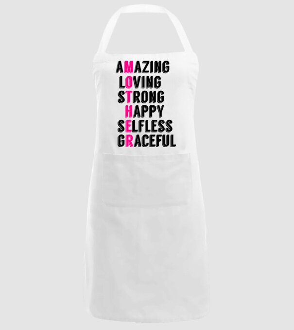 M O T H E R model alb pe tricou