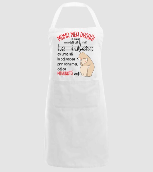 Mama Cât de minunat ești model alb pe tricou
