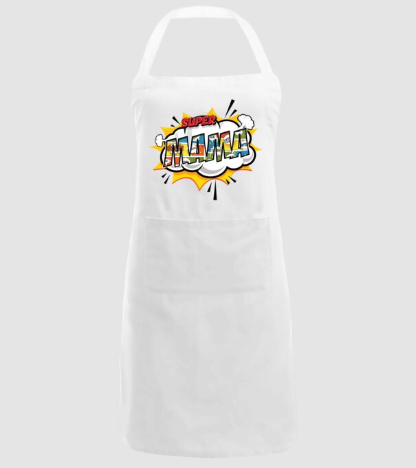 Mamă Comică model alb pe tricou