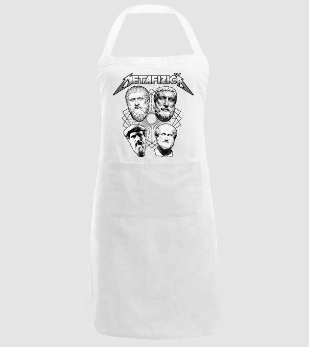 metafizică model alb pe tricou