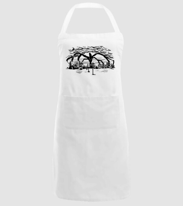 mind flayer drawing stranger things model alb pe tricou