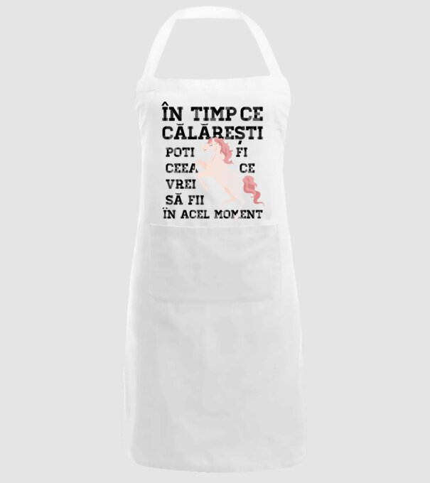 în timp ce călărești poți fi ceea ce vrei să fii - în acel moment model alb pe tricou