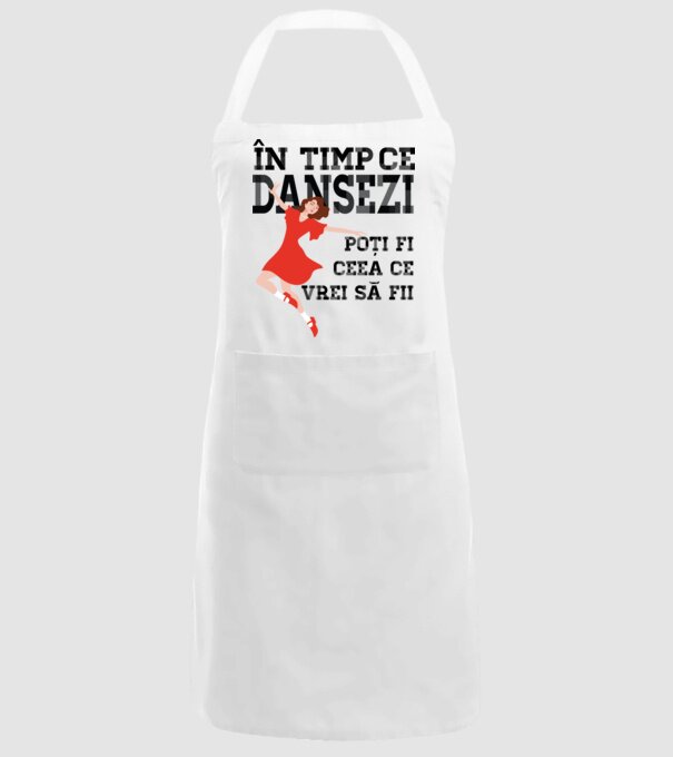 n timp ce dansezi poți fi ceea ce vrei să fii - în acel moment ,D2509335 model alb pe tricou