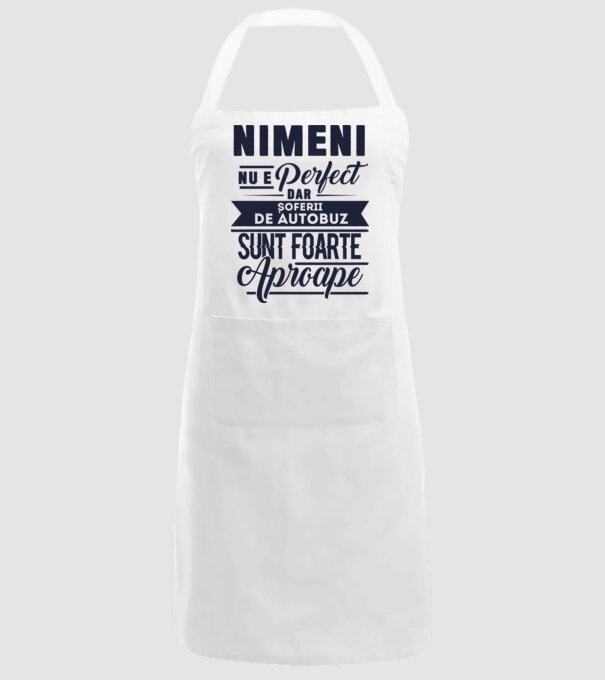Nimeni nu e perfect, dar șoferii de autobuz sunt foarte aproape model alb pe tricou