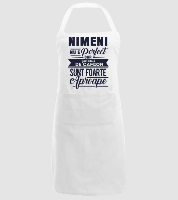 Nimeni nu e perfect, dar șoferii de camion sunt foarte aproape model alb pe tricou