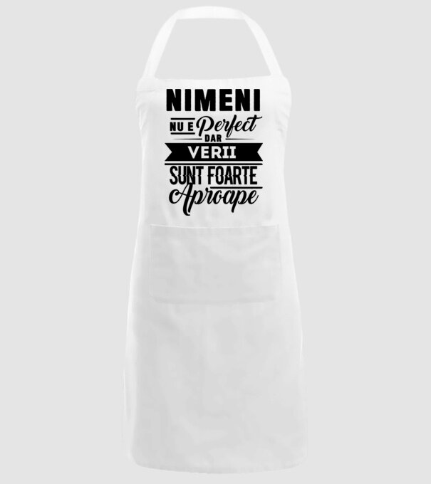 Nimeni nu e perfect, dar verii sunt foarte aproape model alb pe tricou