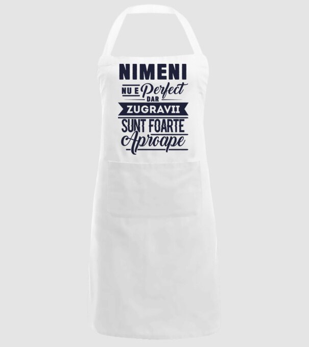 Nimeni nu e perfect, dar zugravii sunt foarte aproape model alb pe tricou