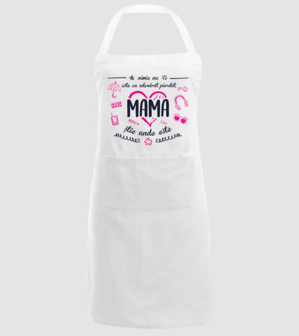 nimic nu este cu adevărat pierdut, mama știe unde este model alb pe tricou