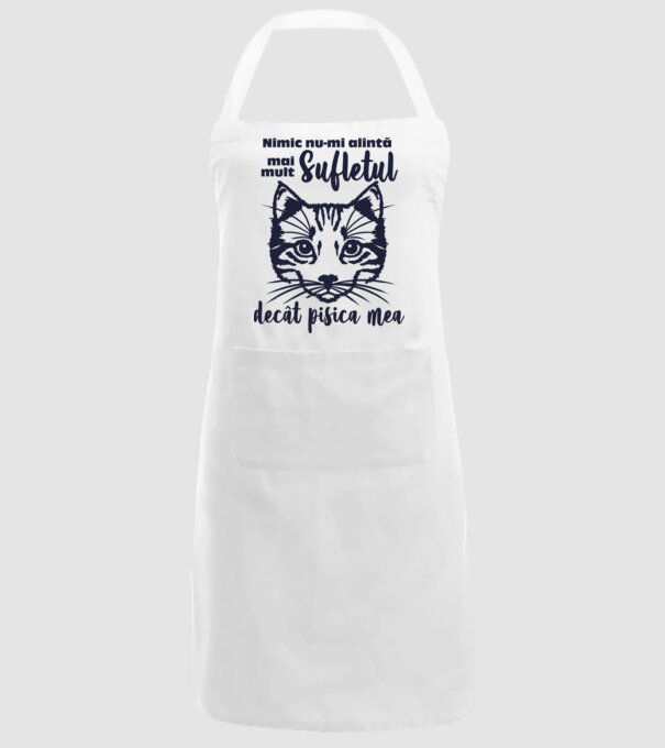 Nimic nu-mi alintă mai mult sufletul decât pisica mea model alb pe tricou