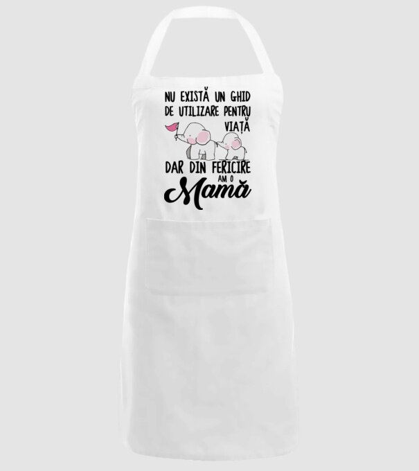Nu există un ghid de utilizare pentru viață, dar din fericire am o mamă model alb pe tricou