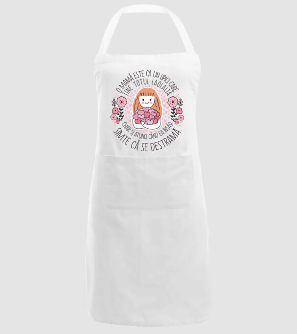 O mamă este ca un lipici care ține totul laolaltă, chiar și atunci când ea însăși simte că se destramă. model alb pe tricou