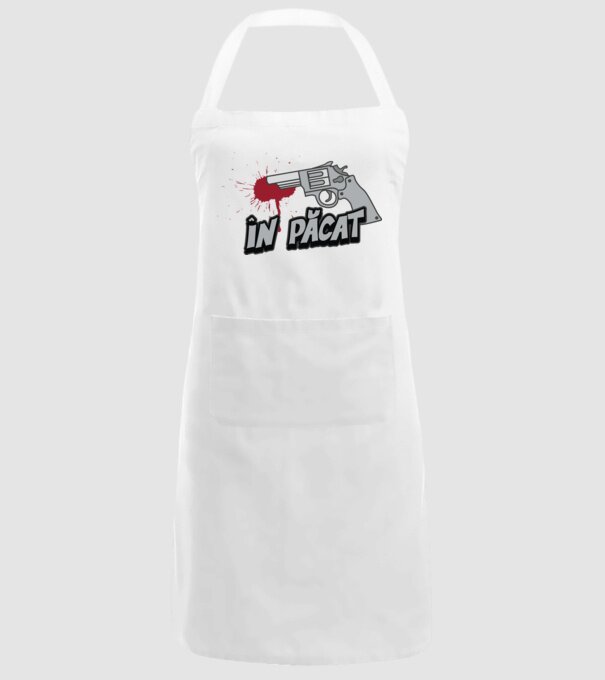 în păcat model alb pe tricou