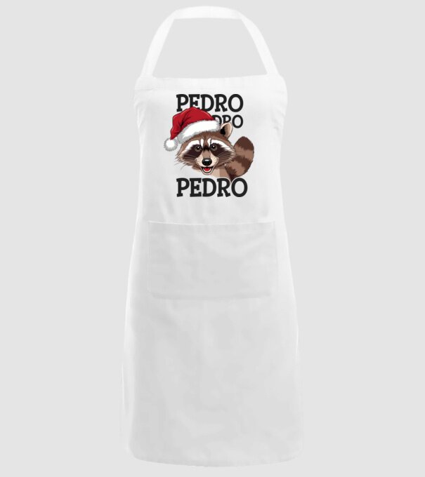 Pedro pedro xmas model alb pe tricou