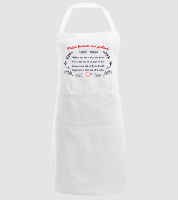 Pentru frumoasa mea prietenă: hobby-ul meu este să-mi fie dor de tine - munca mea este să am grijă de tine - misiunea mea este s model alb pe tricou