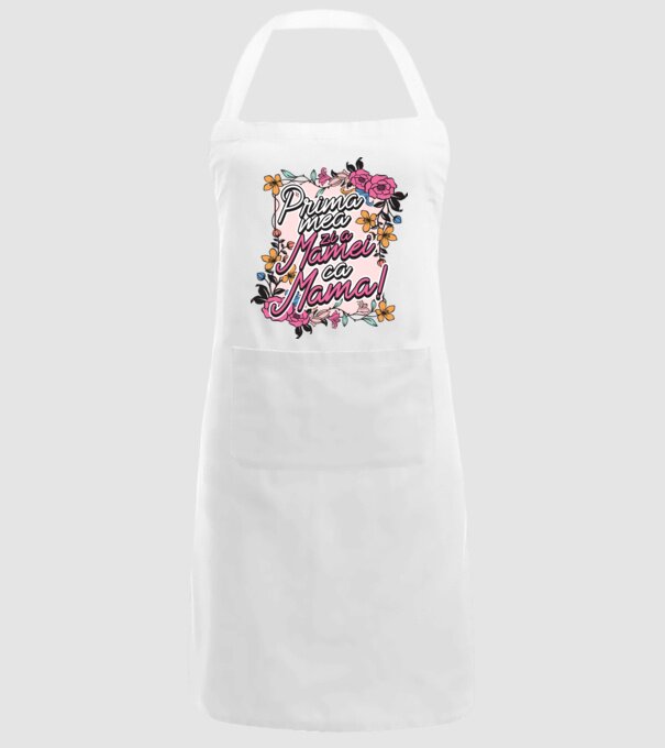 Prima mea zi a mamei ca mamă model alb pe tricou
