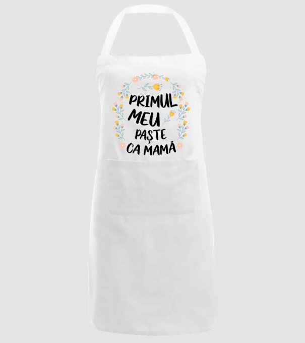 Primul meu Paște ca mamă model alb pe tricou