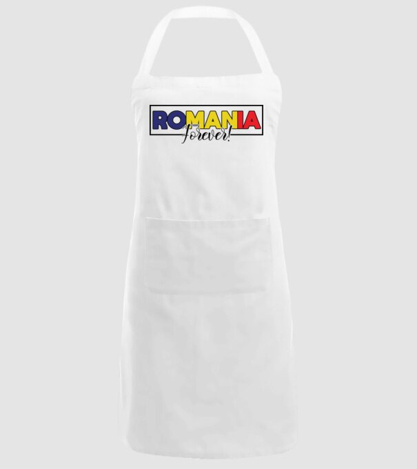 Romania forever model alb pe tricou