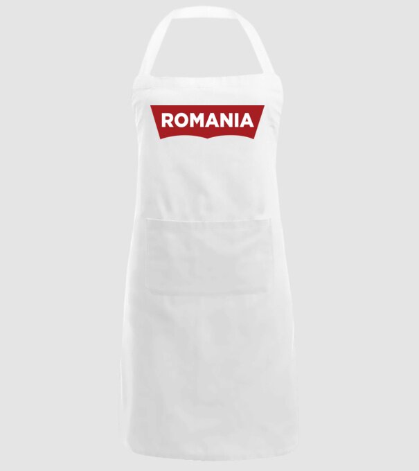 România levis model alb pe tricou