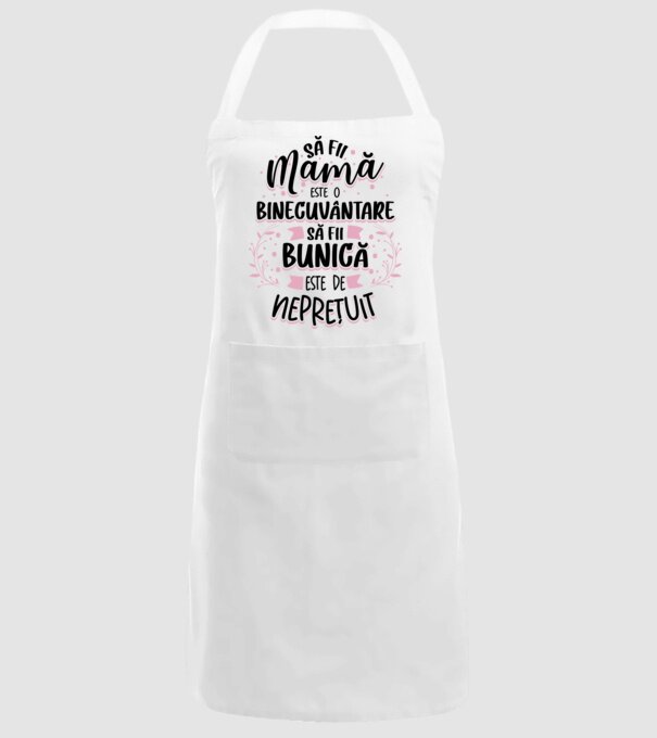 Să fii bunică este neprețuit model alb pe tricou