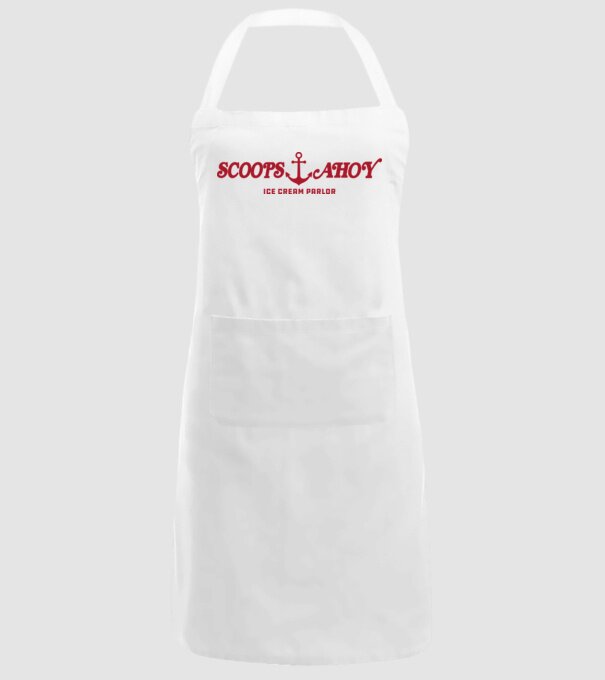 scoops and ahoy stranger things model alb pe tricou